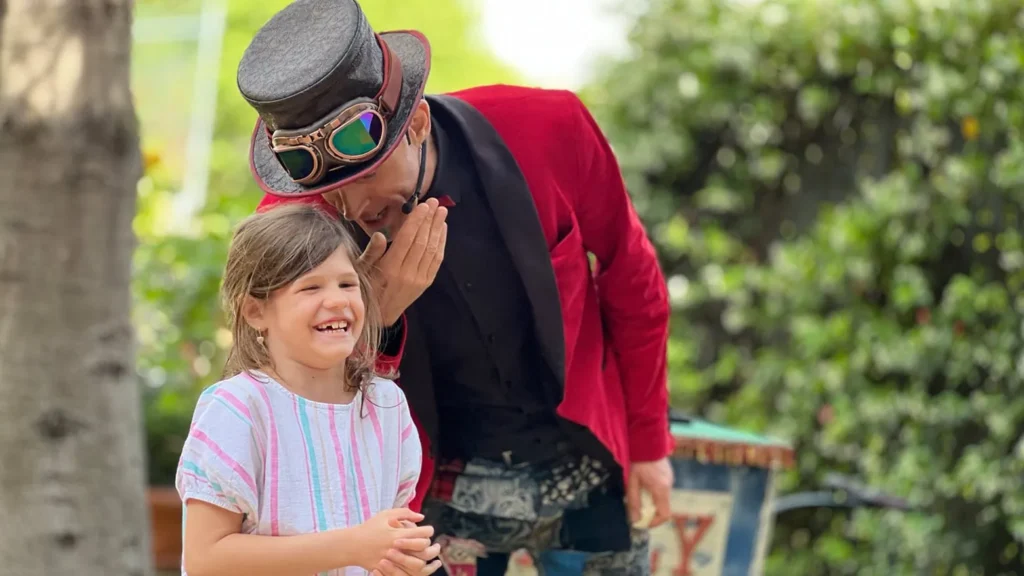 Billy Bluff mago show familiar_1